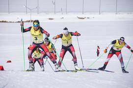 Nathalie Schwarz (Nr. 3) - Foto ÖSV